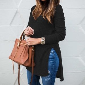 Casual Women Knitted Sweater Loose Pullover